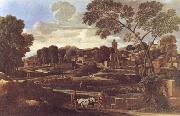 Landscape with the Funeral of Phocion Nicolas Poussin